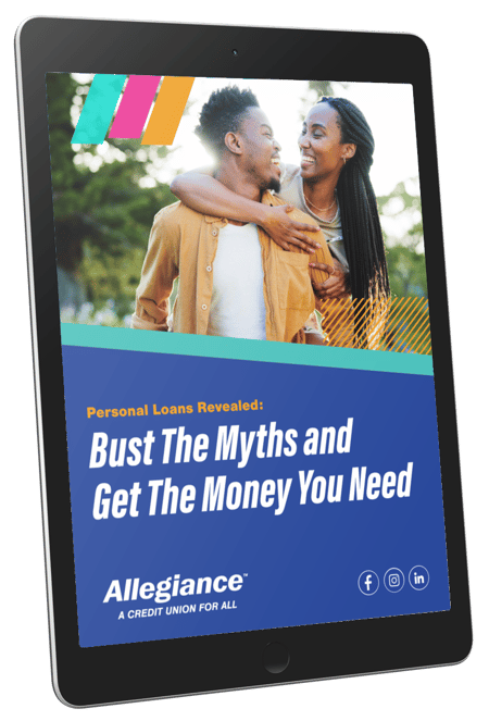 Allegiance Credit Union Personal Loans Revealed eBook Cover