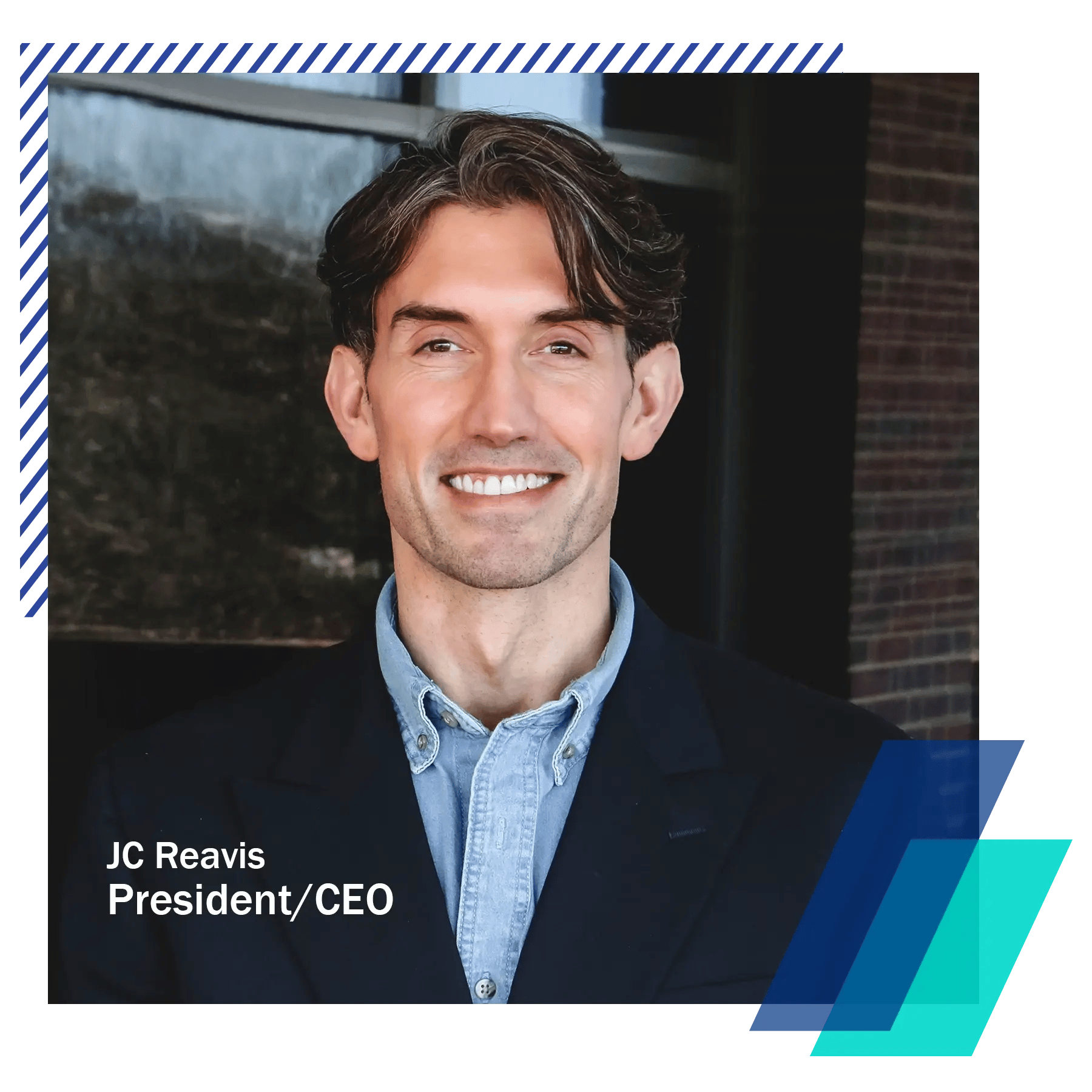 Head shot of Allegiance Credit Union CEO, JC Reavis