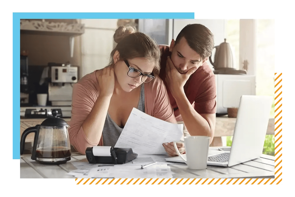 Product Feature_couple calculating bills Product Feature_couple calculating bills