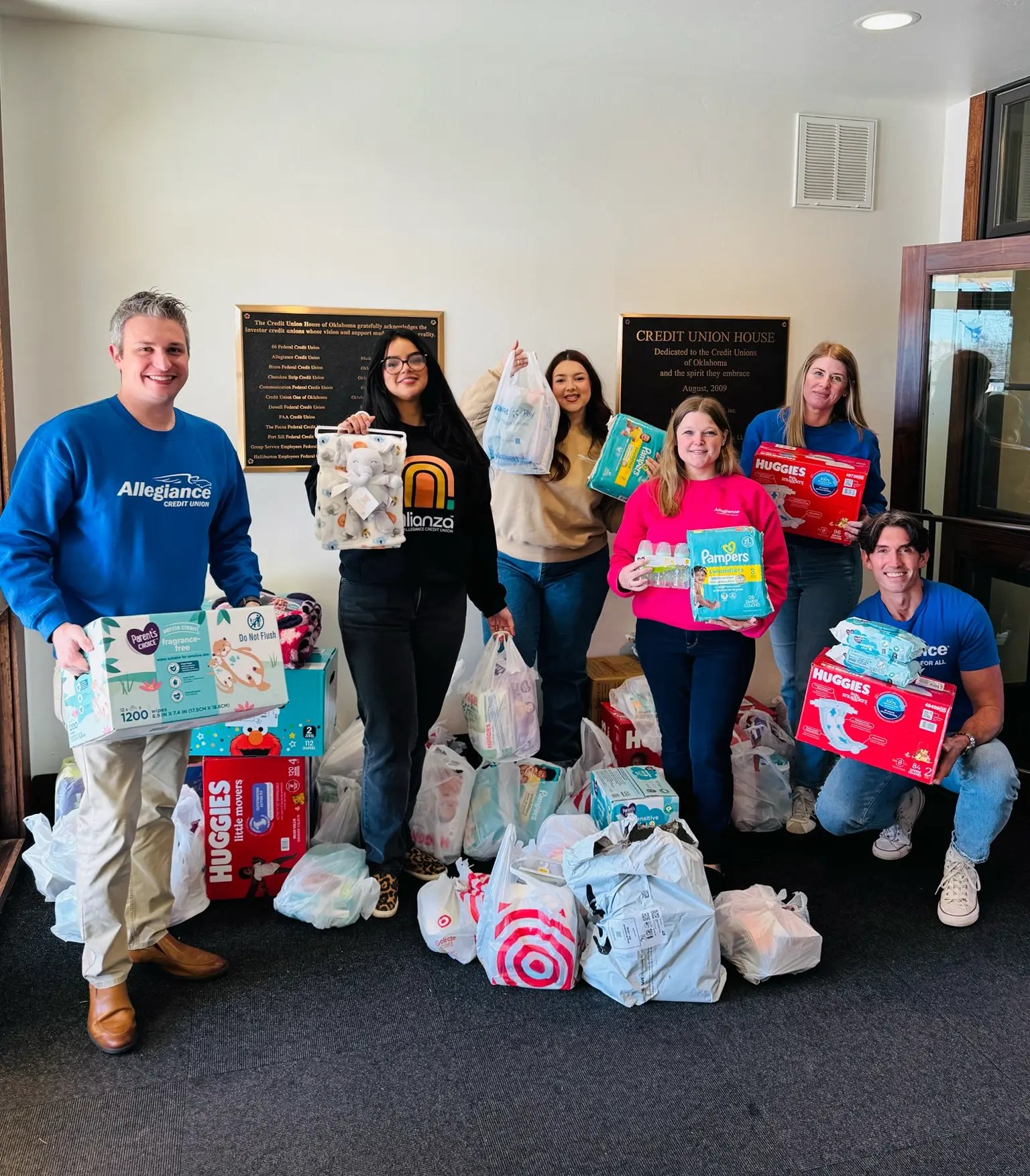 Donation drive for Infant Crisis Services