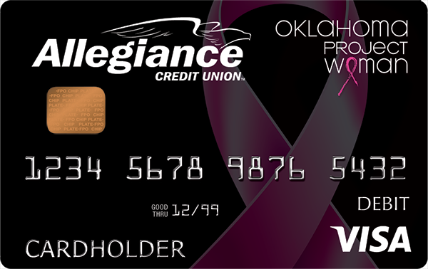 Oklahoma Project Woman Debit Card