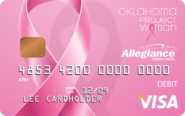 Oklahoma Project Woman Debit Card
