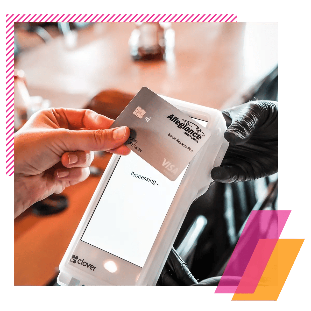 Tap to Pay Allegiance Credit Card