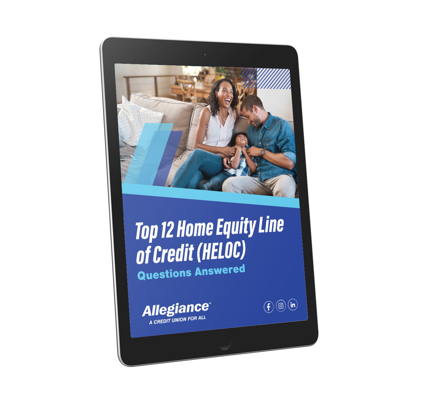 Top 12 HELOC Questions Answered eBook Cover