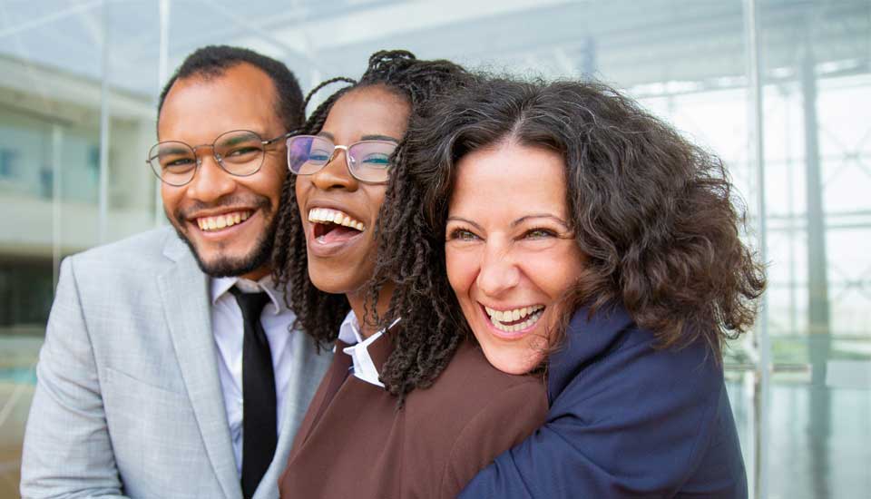 You HELOC Loan belongs at a credit union with friendly smiling professionals like this group.