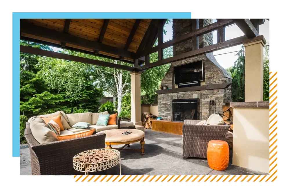 backyard renovation with Allegiance Home Equity Loan