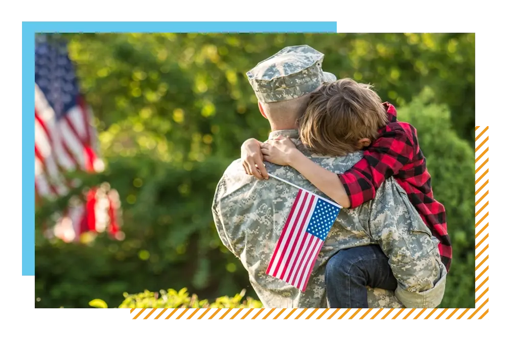 Product Feature_veteran father and son