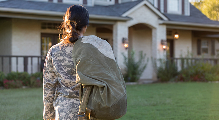 Veteran coming home